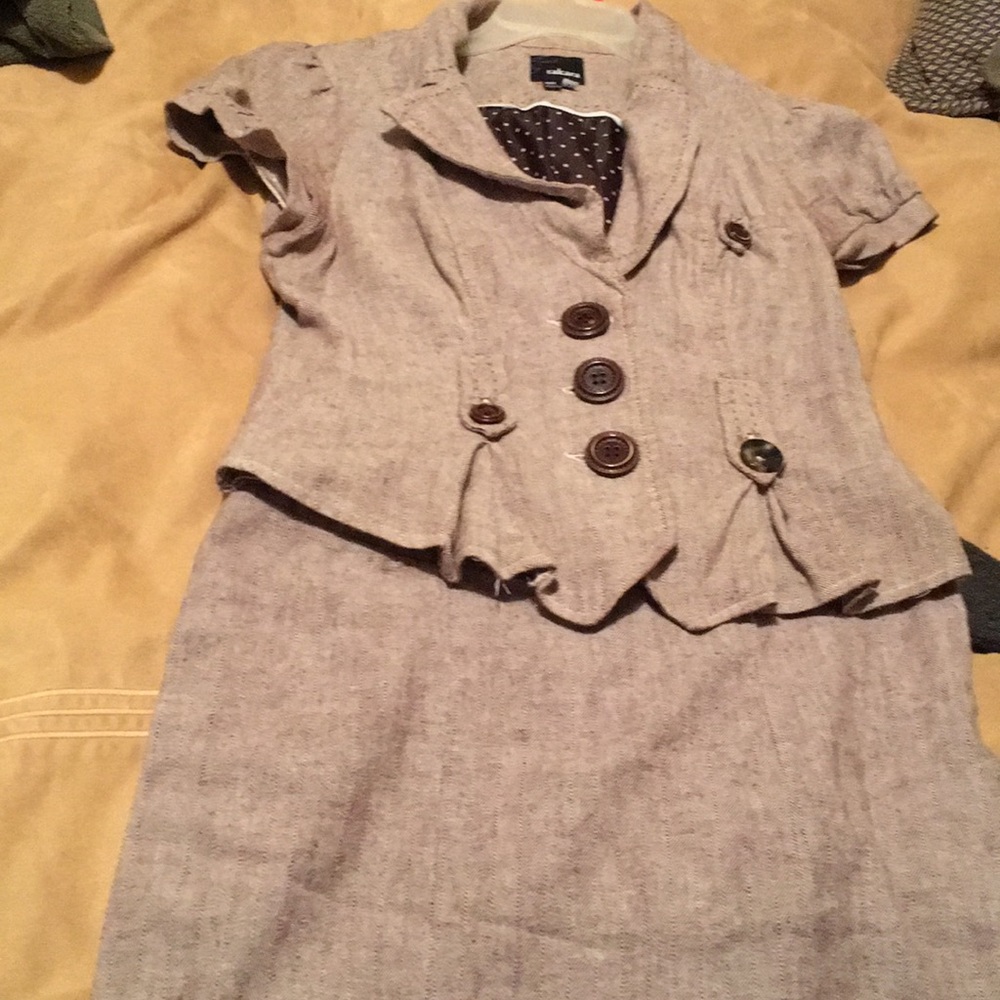 Takara jacket and skirt